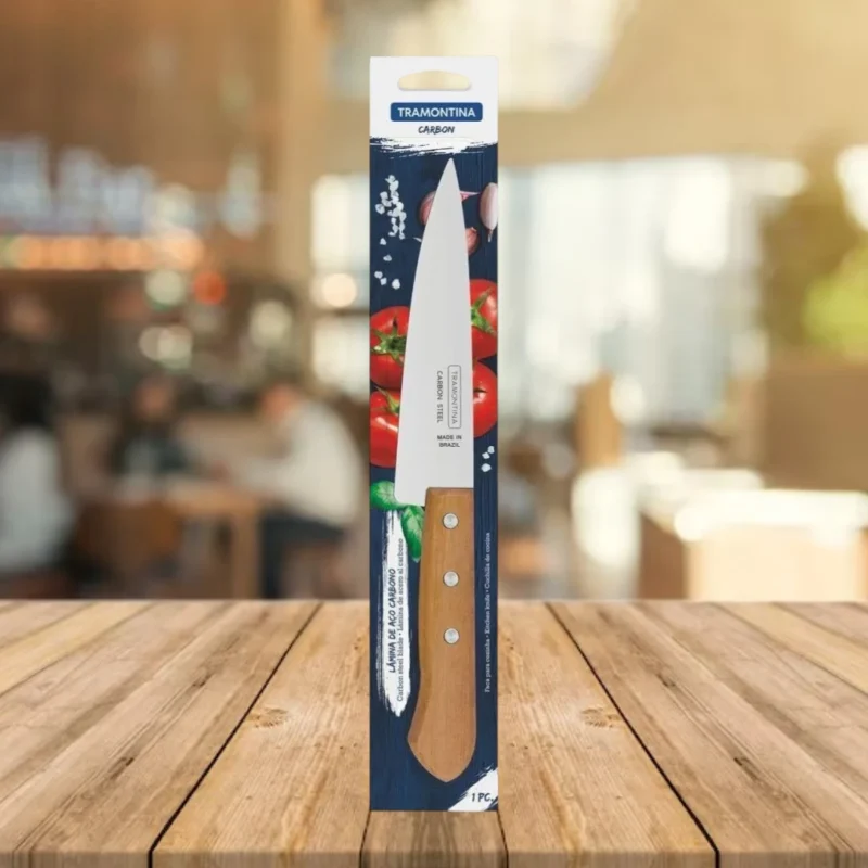 Tramontina Cuchillo Carbon 8"