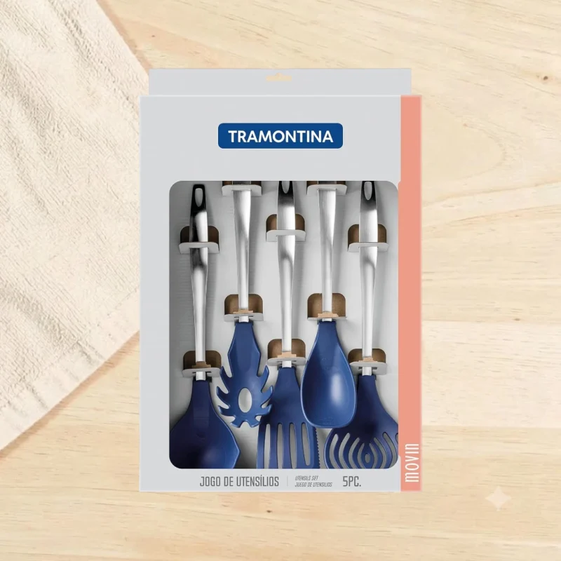 Tramontina Set x5 Utensilios Movin