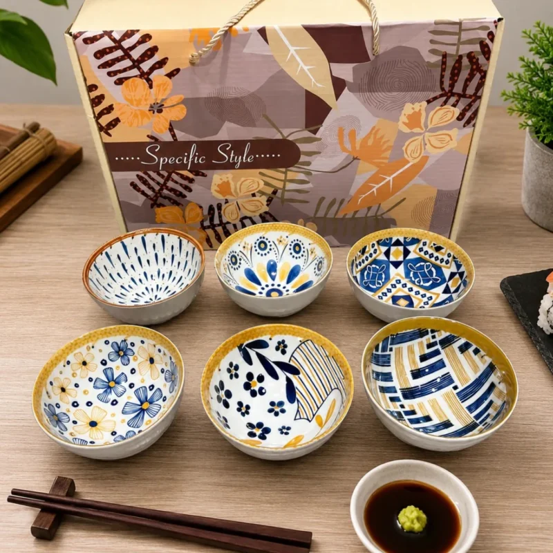 Set x6 Bowls de Ceramica 11x6 cm