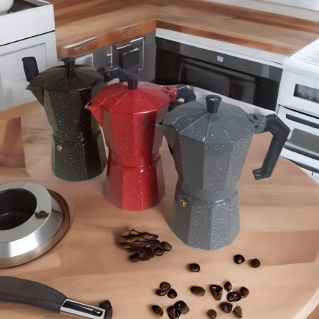 Cafetera Moka estilo Italiano para 6 Tazas