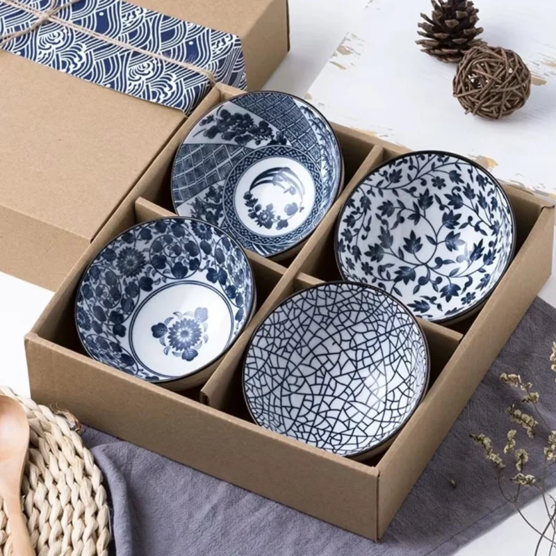 Bowls x4 Diseño Surtido