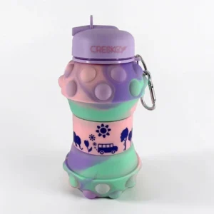 Botella Infantil Cresko Silicona