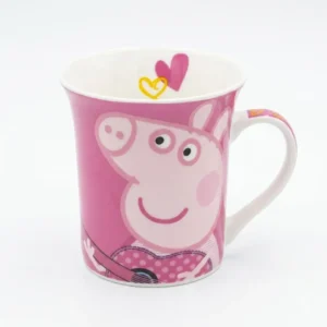 Taza De Cerámica Infantil Peppa Pig