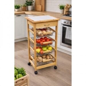 7790780015167 CARRO COCINA MAD 37X37X81CM