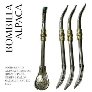 Bombilla De Alpaca