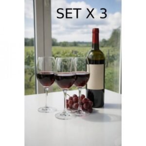 330ML SETX3 COPA VIDRIO