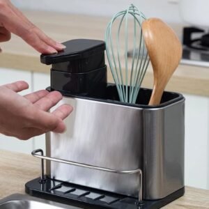 DISPENSADOR DE JABON LIQUIDO PARA COCINA O BAÑO