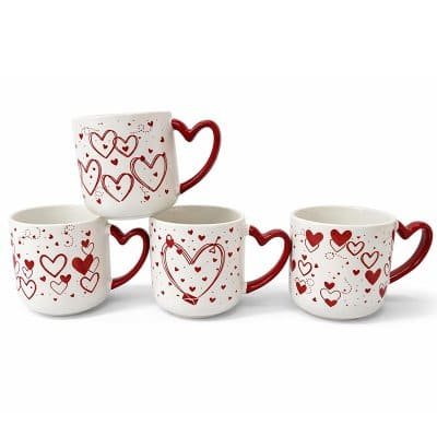 TAZA DE CERAMICA Diseño Corazon