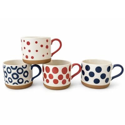 TAZA DE CERAMICA Diseño Manchas