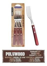 POLYWOOD Jgo tenedor 3pz