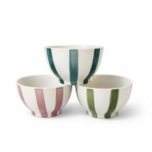 Bowl rayado Colores Surt 14.5cm