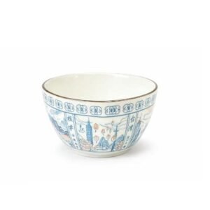 Bowl Porc. Diseño Ciudades Chinos 12*6cm.