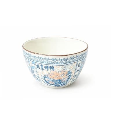 Bowl Porc. Diseño Comidas Chinas 12*6cm.