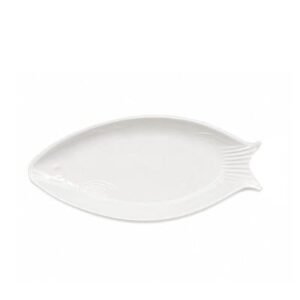 Bandeja de Porcelana, Diseno Pez 25.5cm