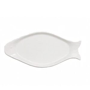 Bandeja de Porcelana, Diseno Pez 40.5cm