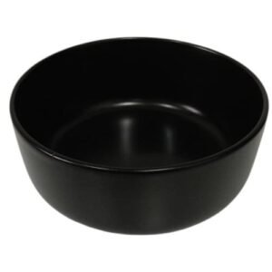 BOWL CERAMICA NEGRO 6,5x16 cm