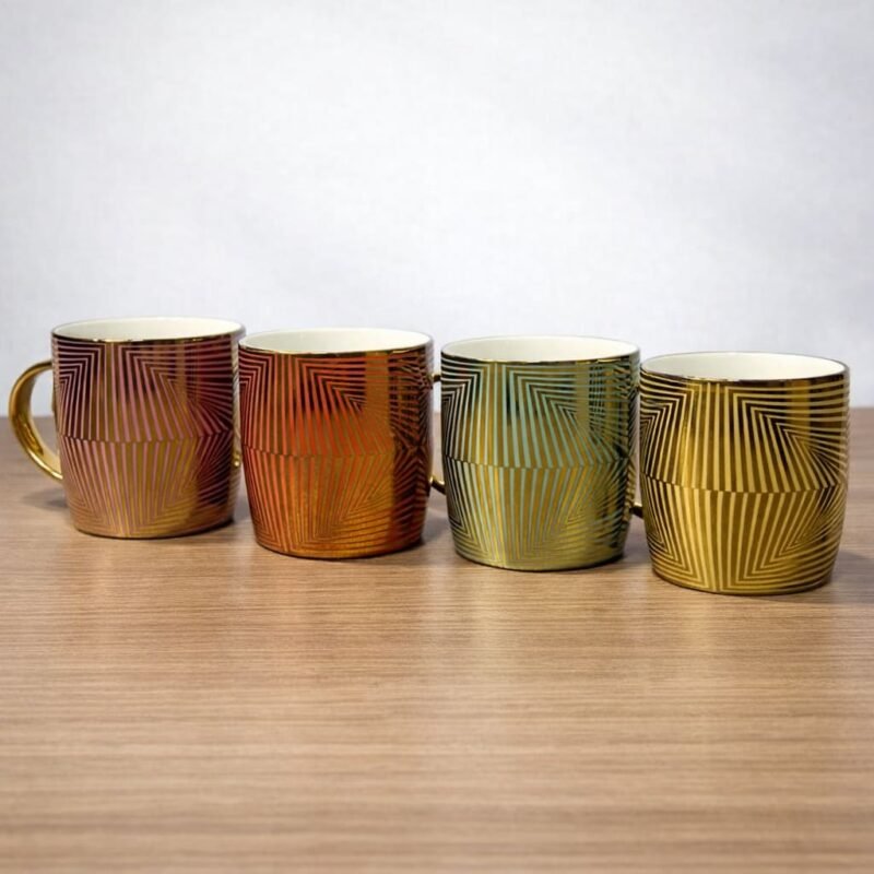 Taza Cromada color Gold