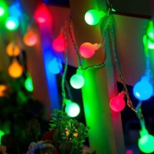 7502811190045 Guirnalda x28 Luces Multicolor Opaco