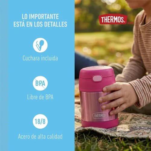 Thermos FUNtainer envase comida c/cuchara 470ml