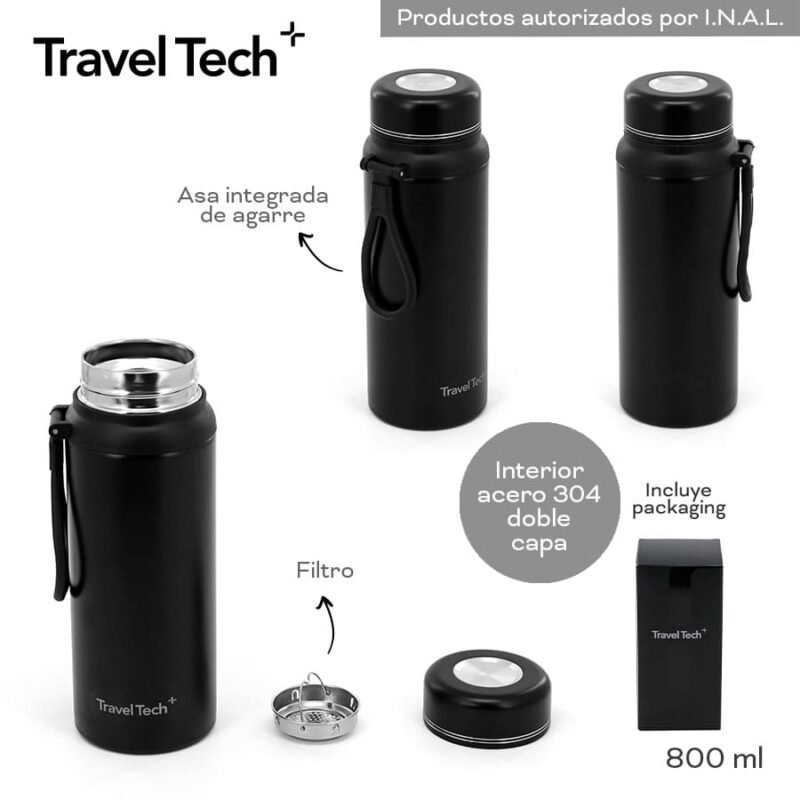 Botella Termica Travel Tech 800ml