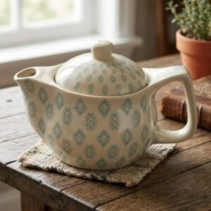 Tetera de Porcelana 500ml Logos