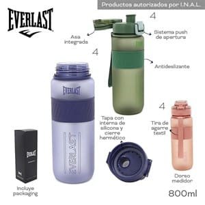 Botella de Plástico Everlast 800ml