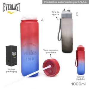 Botella de Plástico Everlast 1000ml