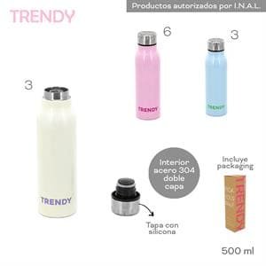 Botella Termica Trendy 500ml