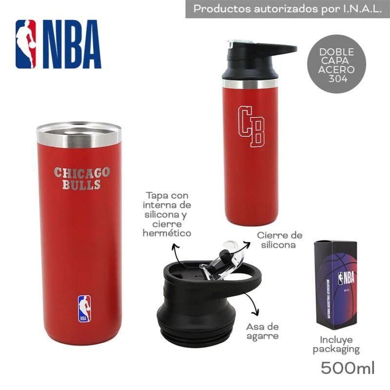 Botella Termica NBA 500ml