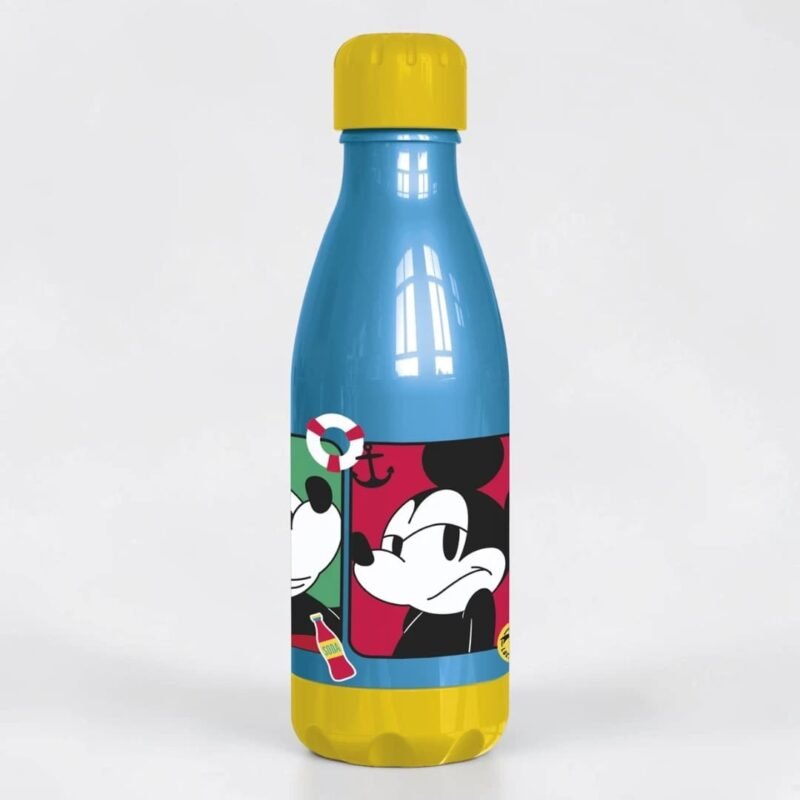 Botella Infantil Wabro Plástico Mickey Mouse