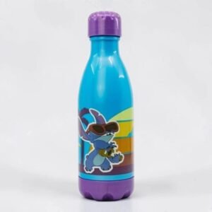 Botella Infantil Wabro Plástico Stitch