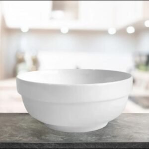 Bowl De Ceramica Blanco 18cm