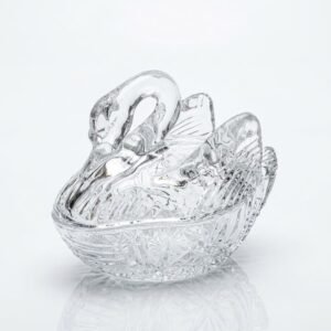 Caramelera De Vidrio Cisne