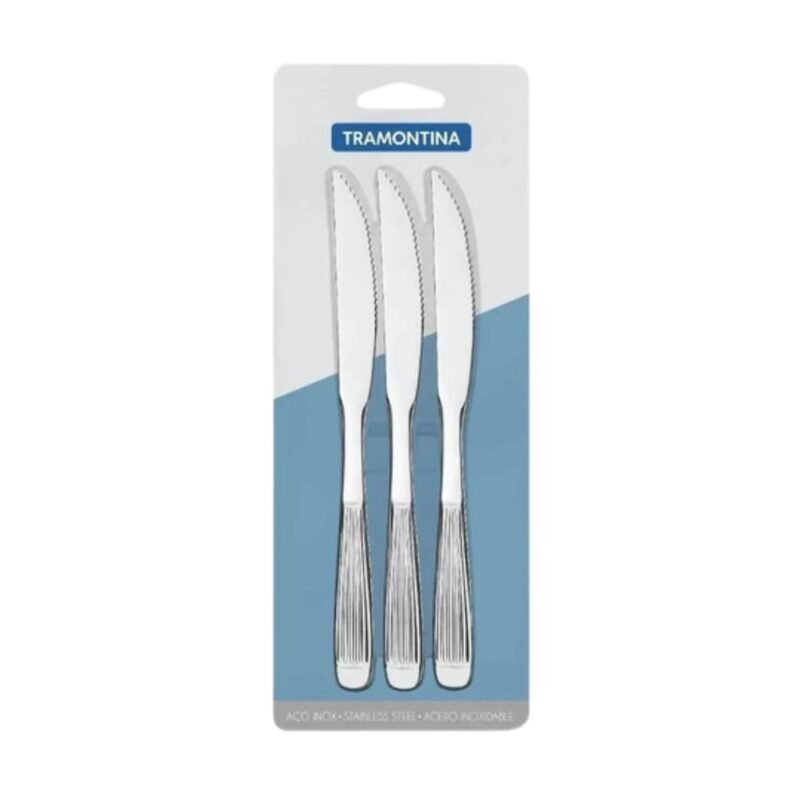 ATHENAS JGO CUCHILLOS Asado 3pz