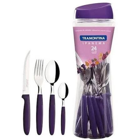 IPANEMA Jgo Cubiertos 24pz