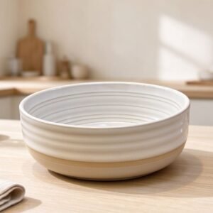 bowls blancos 15,3x7,5 cerámica