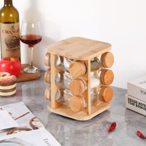 Especiero giratorio c/12F Bamboo