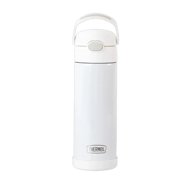 Botella Termica Thermos 470ml Blanco