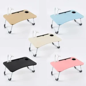 Mesa Desayunador c/Portavasos & USB Plegable