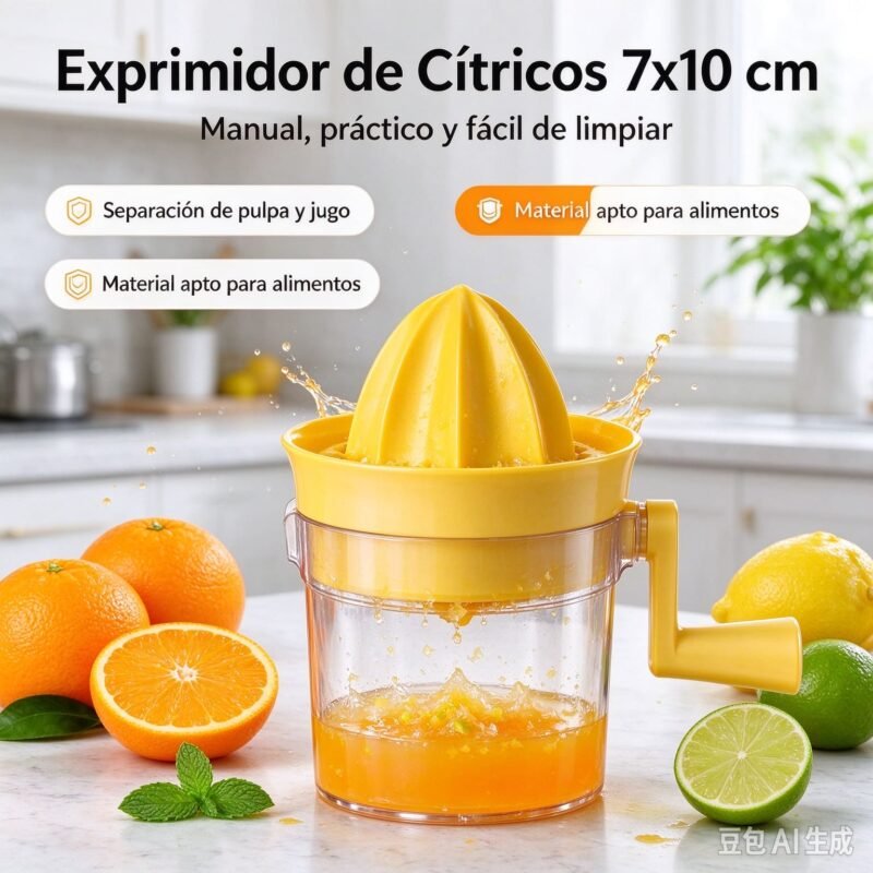 EXPRIMIDOR DE CITRICOS 7X10cm