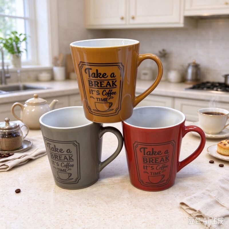 004974838 TAZA ceremica 7.5x8.5cm