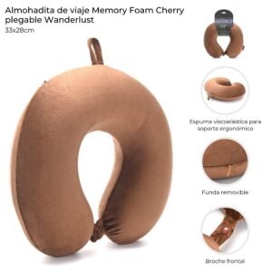 ALMOHADA DE VIAJE MEMORY FORAM