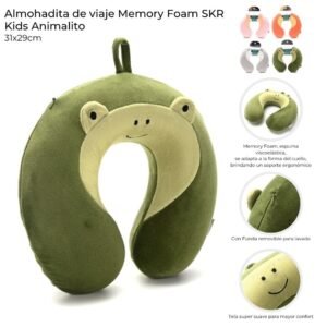 ALMOHADA DE VIAJE MEMORY FORAM KIDS