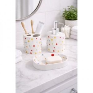 SET DE BAÑO 3 PCS PORCELANA