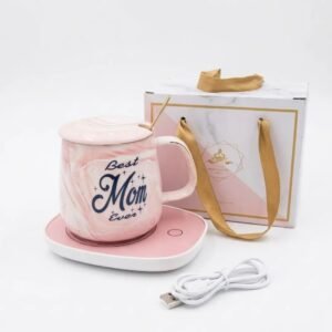 TAZA DE CERAMICA C/CALENTADOR USB C/REGALOS DIA DE LA MADRE