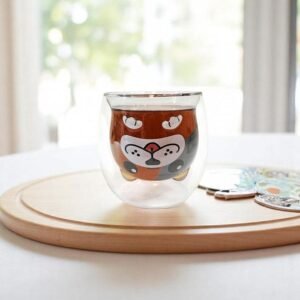 102401102021 Taza Doble Vidrio 280ml