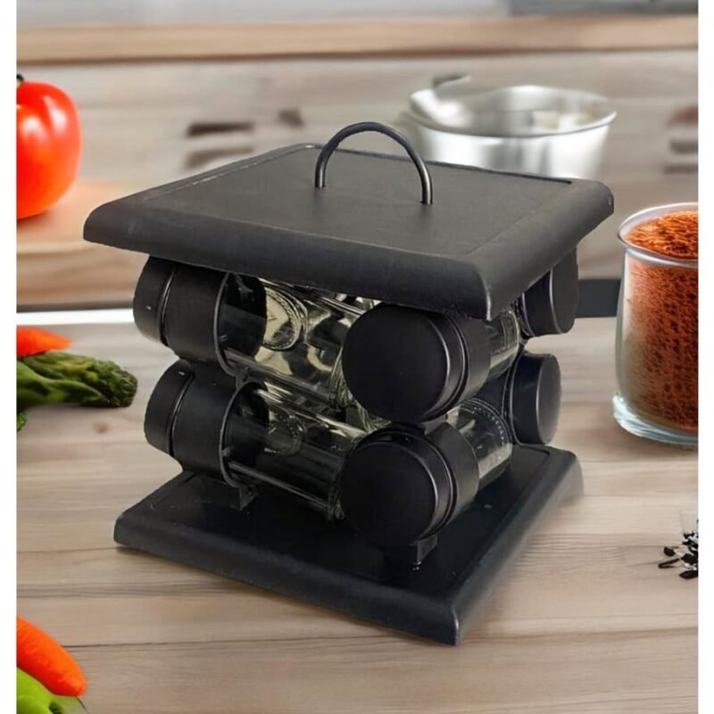 ESPECIERO 8PCS PVC NEGRO