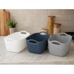 7790780152299 29X22X17CM CANASTO PVC SURT