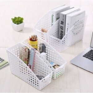 7790780085641 27X16CM CANASTO PVC BLANCO MULTIUSO