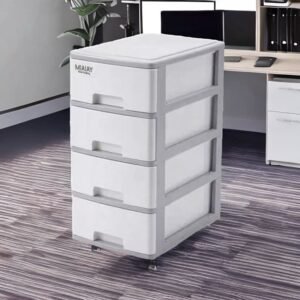 7790780007643 27X18X36CM CAJONERA PVC 4 CAJONES